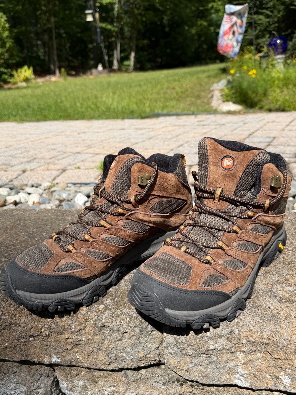 Men's Merrell Moab 3 Mid Waterproof - Picture 8 of 11